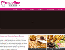 Tablet Screenshot of masterlineonline.com